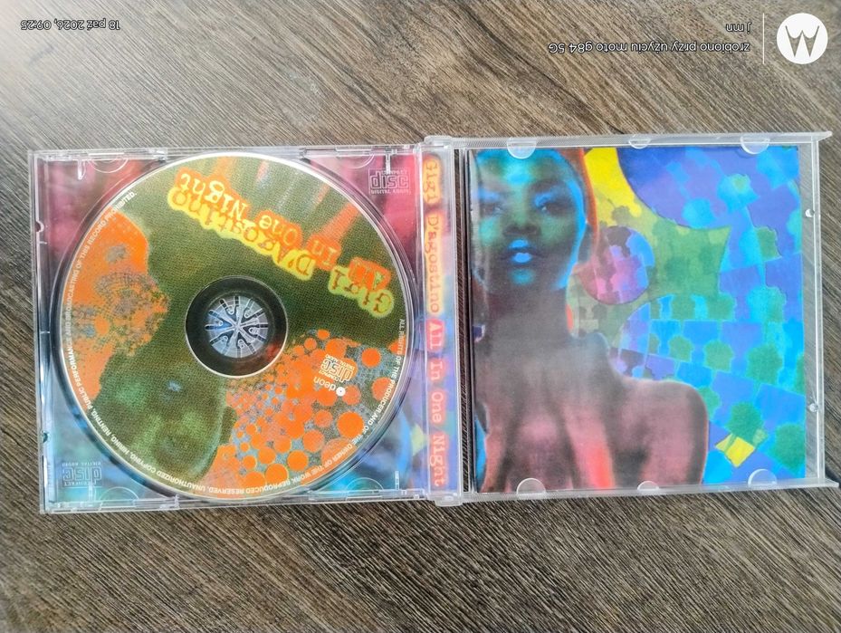 Gigi D'agostino – All In One Night CD