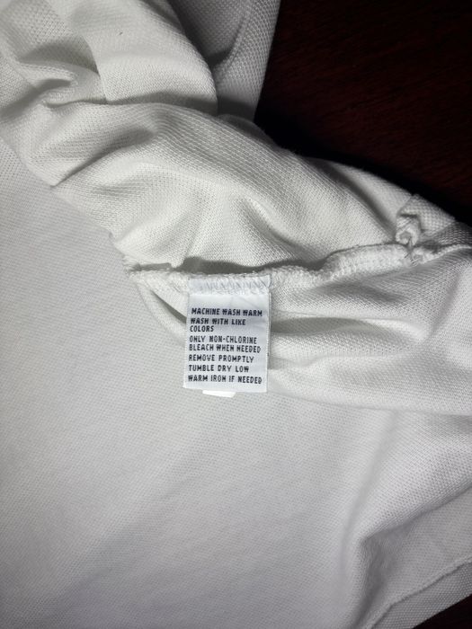 Біла футболка поло поло ральф / poll ralph lauren , розмір xl