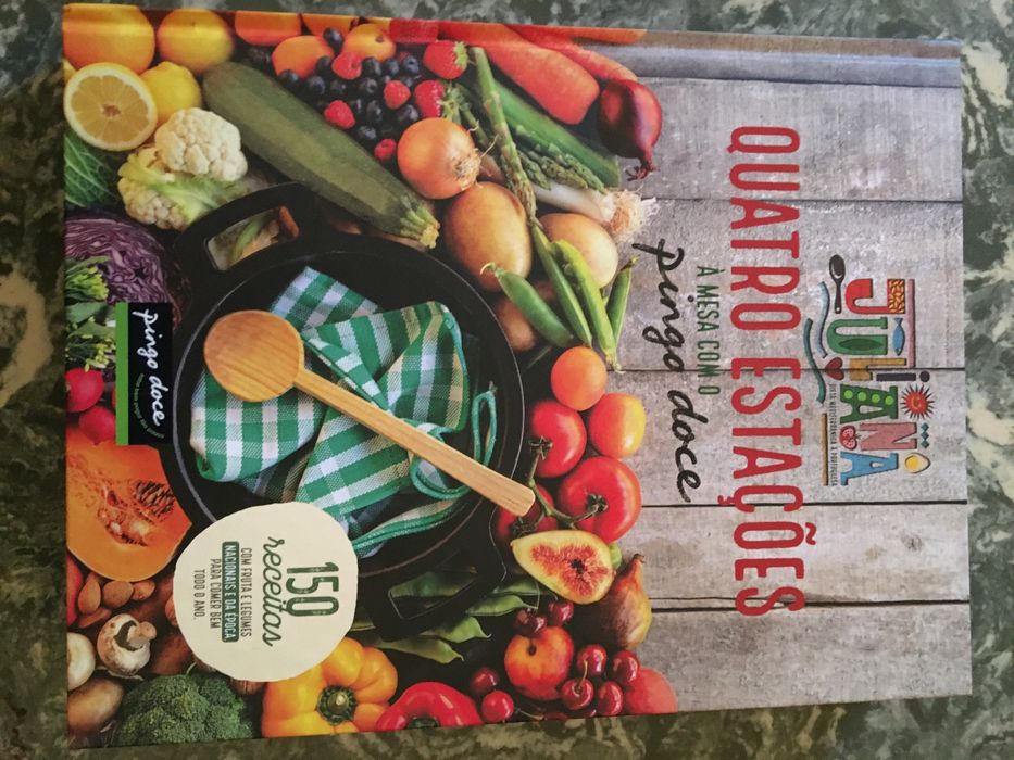Livro pingo doce receitas/culinária