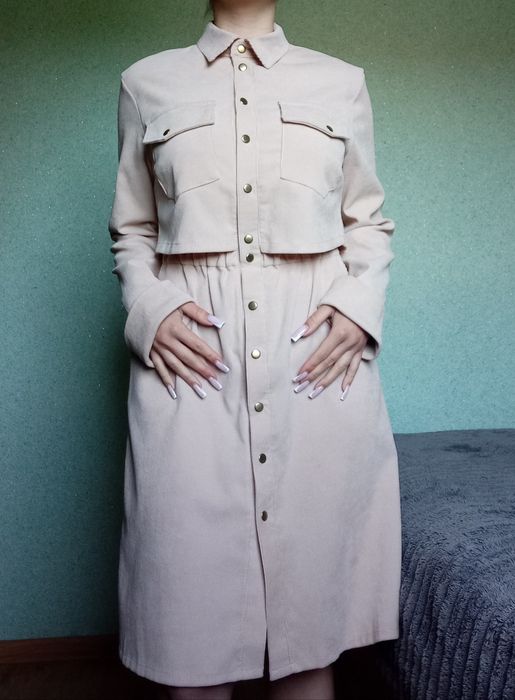 Сукня з рукавами