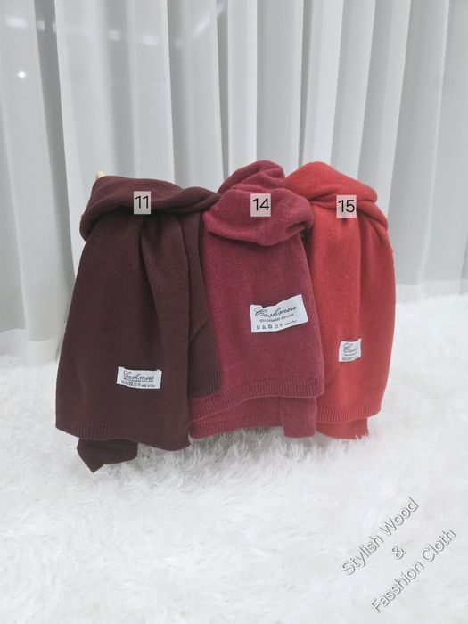 Premium ! Szal : 50 % kaszmir 50 % wełna