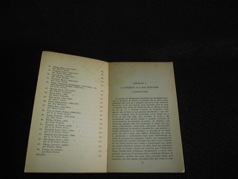 Livro O Concerto Ralph Hill