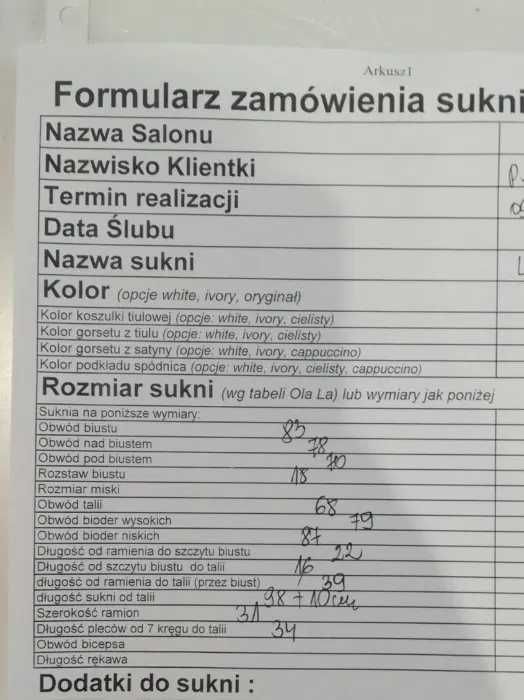 Suknia ślubna 34/36