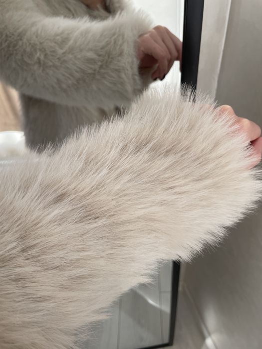 Шубка зі штучного хутра