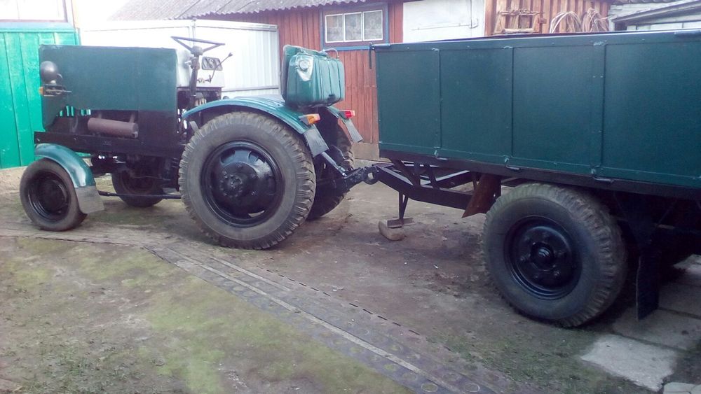 Самодельный трактор