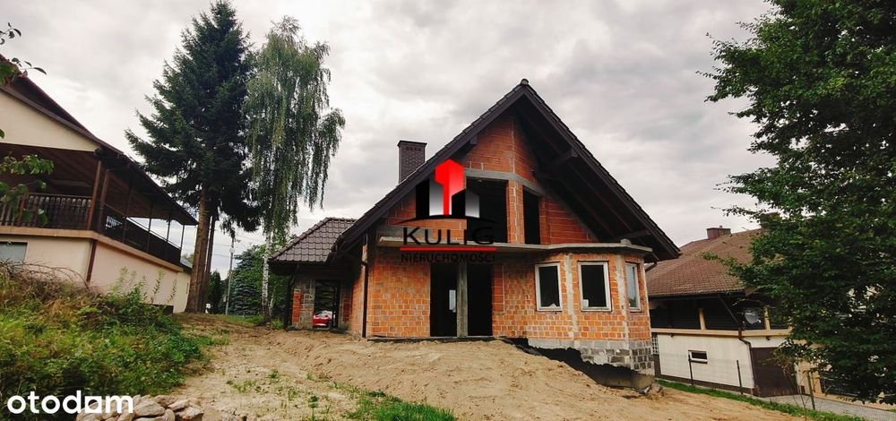 Mogilany, duży dom wolnostojący, 7 pokoi, 10 arów