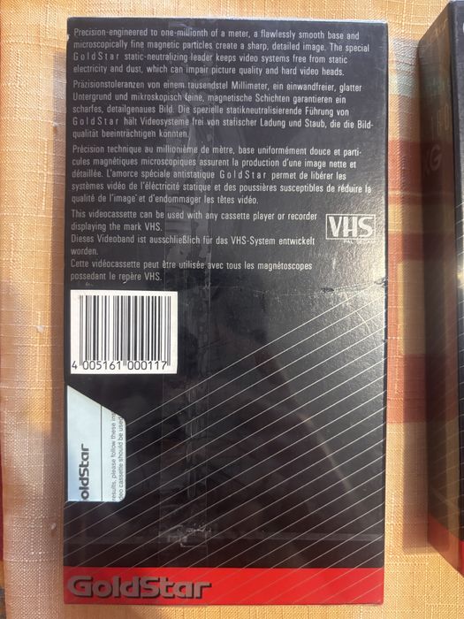 Goldstar E-180 VHS (zapakowane)