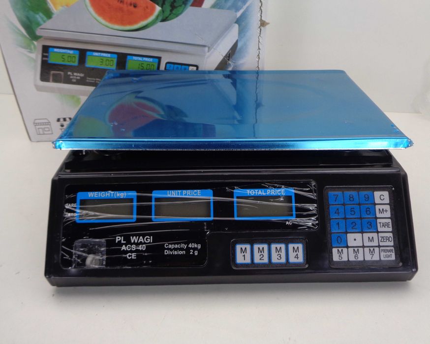 Waga sklepowa/magazynowa do 40 kg