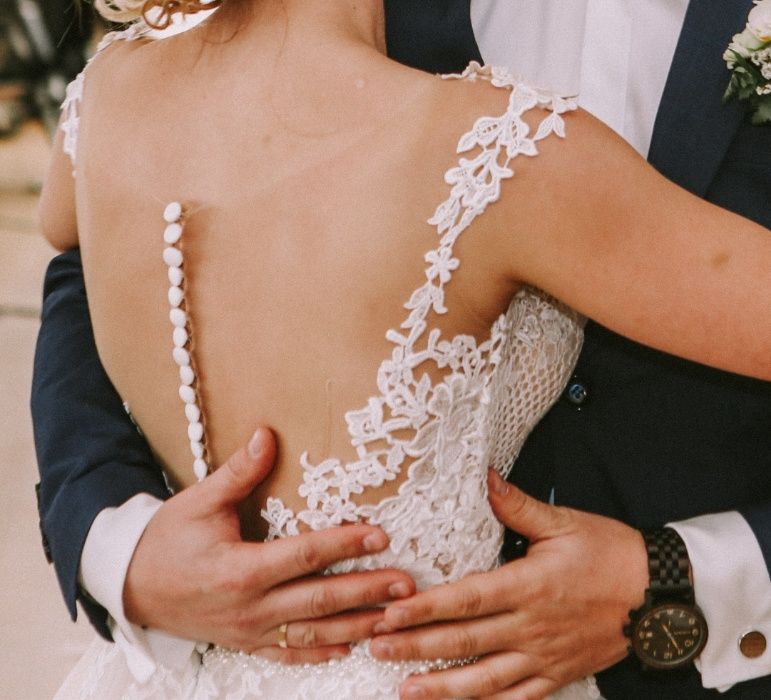 Suknia ślubna Ida Torez - styl rustykalny/boho