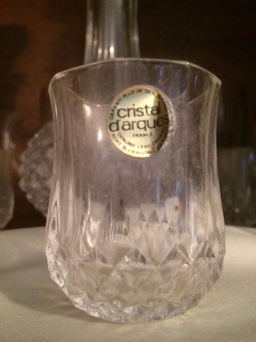 copos cristal D'arques