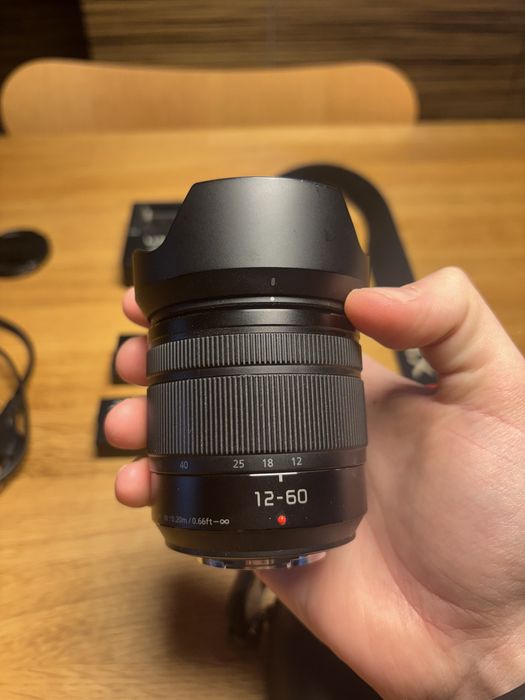 Aprat Panasonic Lumix G80 + 12-60mm + 25mm + 2 akumulatory