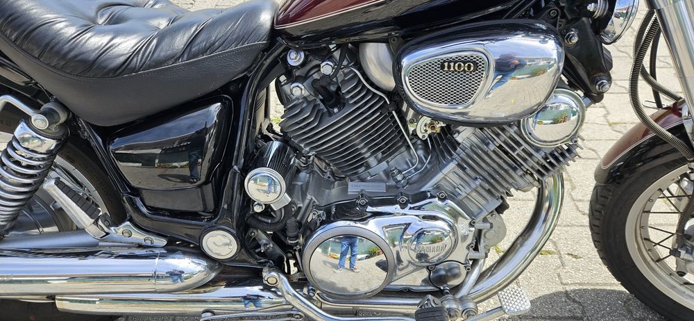 Virago 1100 toda de origem vendo ou troco por.      XJR 1300