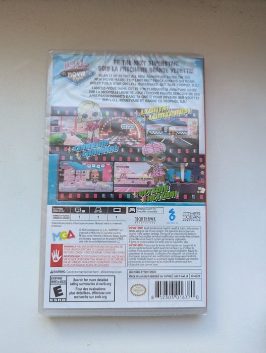 LoL Surprise Movie Night ігри Nintendo Switch