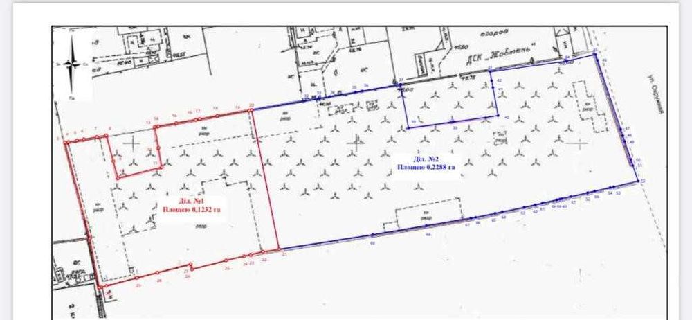 Участок 38.5 соток  10 ст Б Фонтана