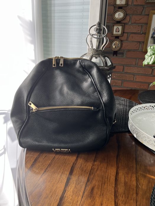 Plecak skora kolor czarny Venezia