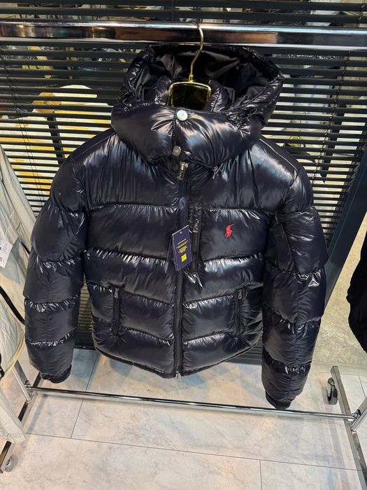 Куртка пуховик Polo ralph lauren глянцева  та матова