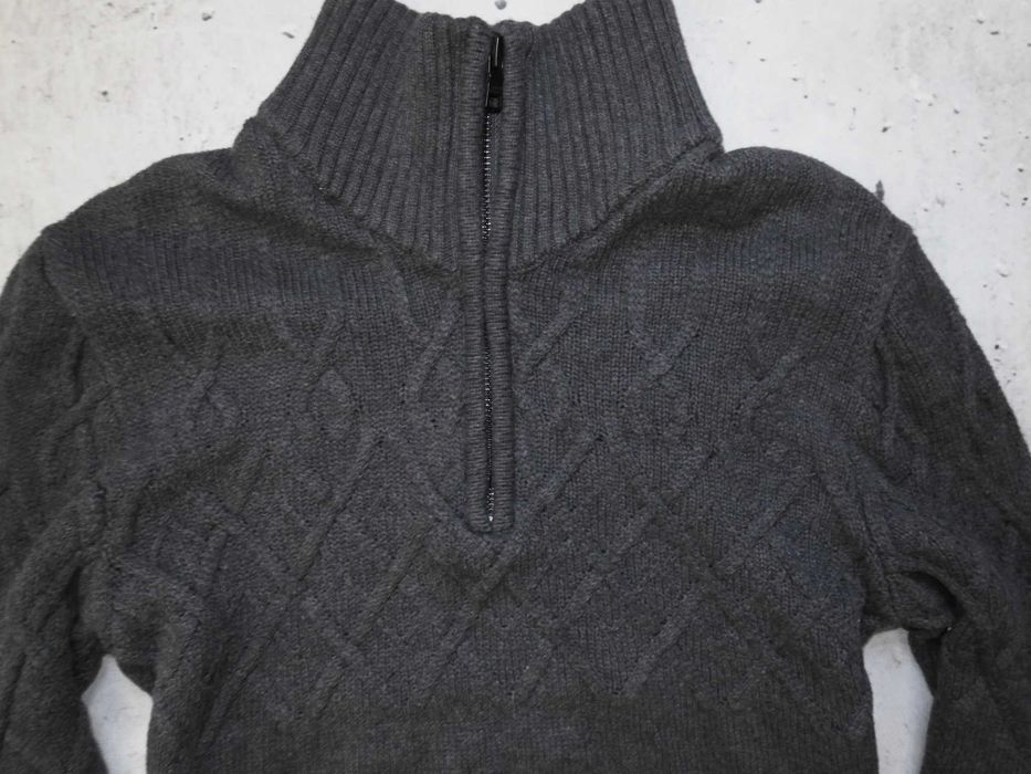 Armani sweter halfzip M/L