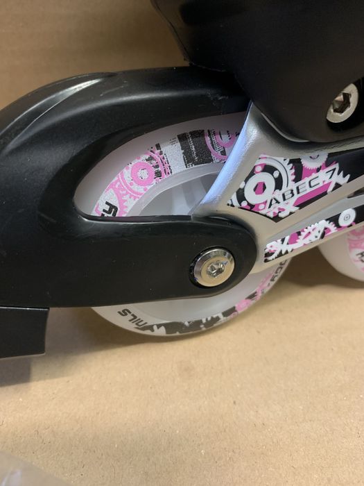 Rolki łyżwy damskie 35-38 LED