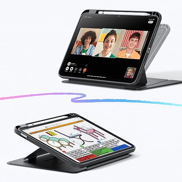 ESR FLIP HYBRID IPAD 10.9" 10 / 2022 / 11" 11 / 2025 BLACK
