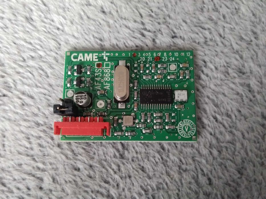 Karta częstotliwości came WO6RV-0050 nowa do bramy.