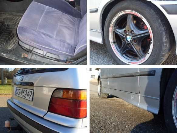BMW seria 3 , model E36 Kombi ,Super Stan,  Mega Zdrowy, Alu 16''