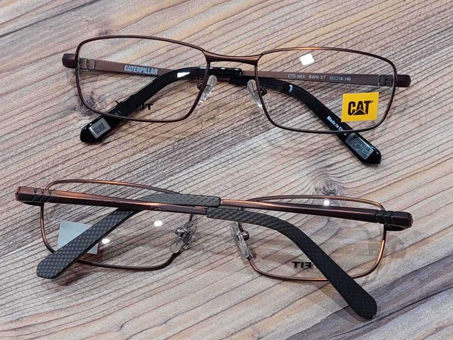 Męskie metalowe oprawki z brązu CTO HEX od Caterpillar! USA! Warszawa