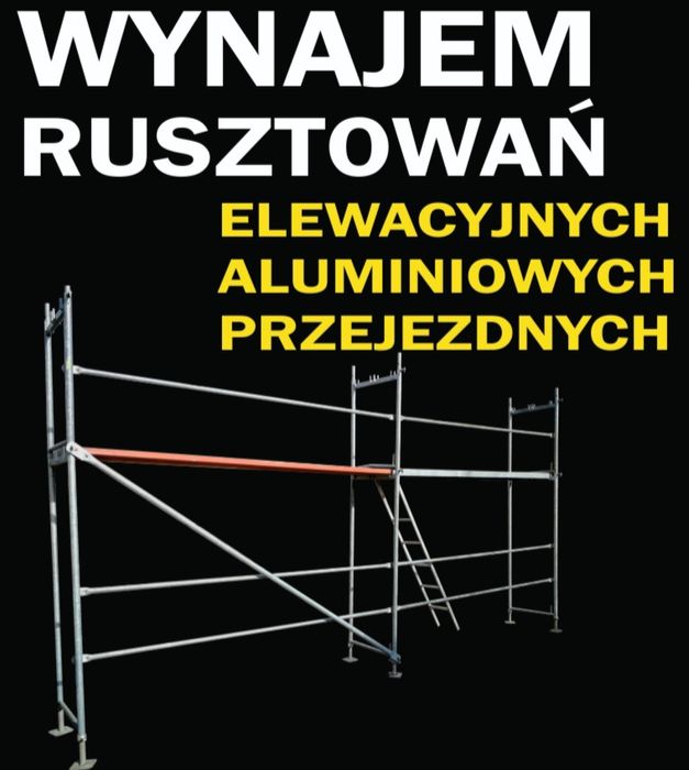 Wynajem rusztowań rusztowania elewacyjne
