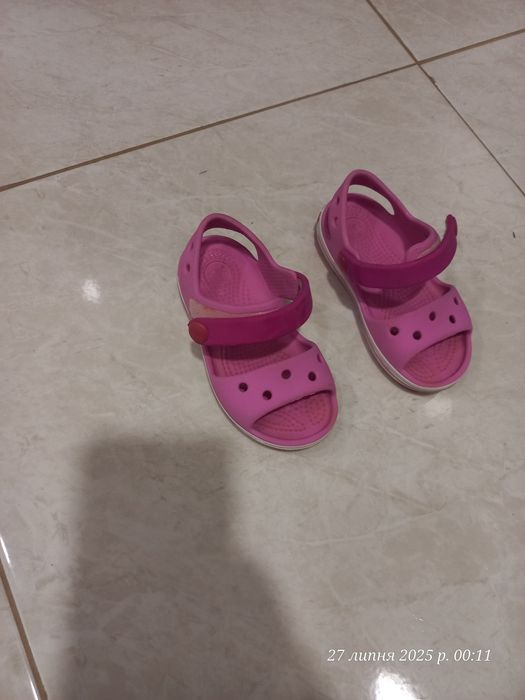 Босоніжки дитячі crocs c6