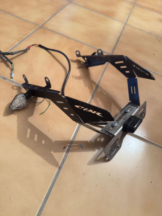 Suporte matrícula R&G para Honda cbr 03 a 07