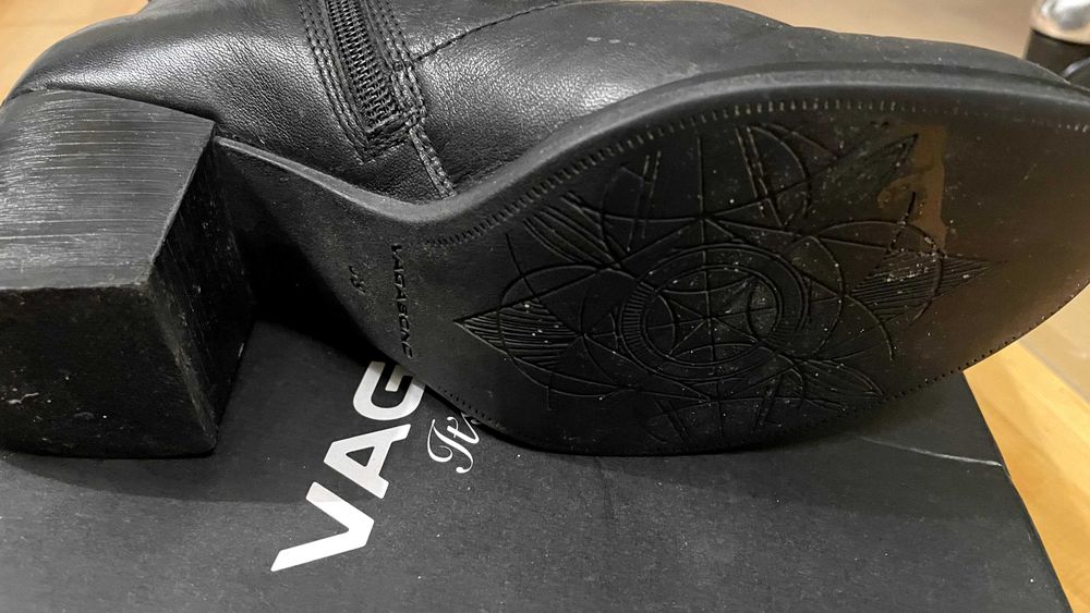 Botki, buty VagaBond. Skóra naturalna  rozm. 39