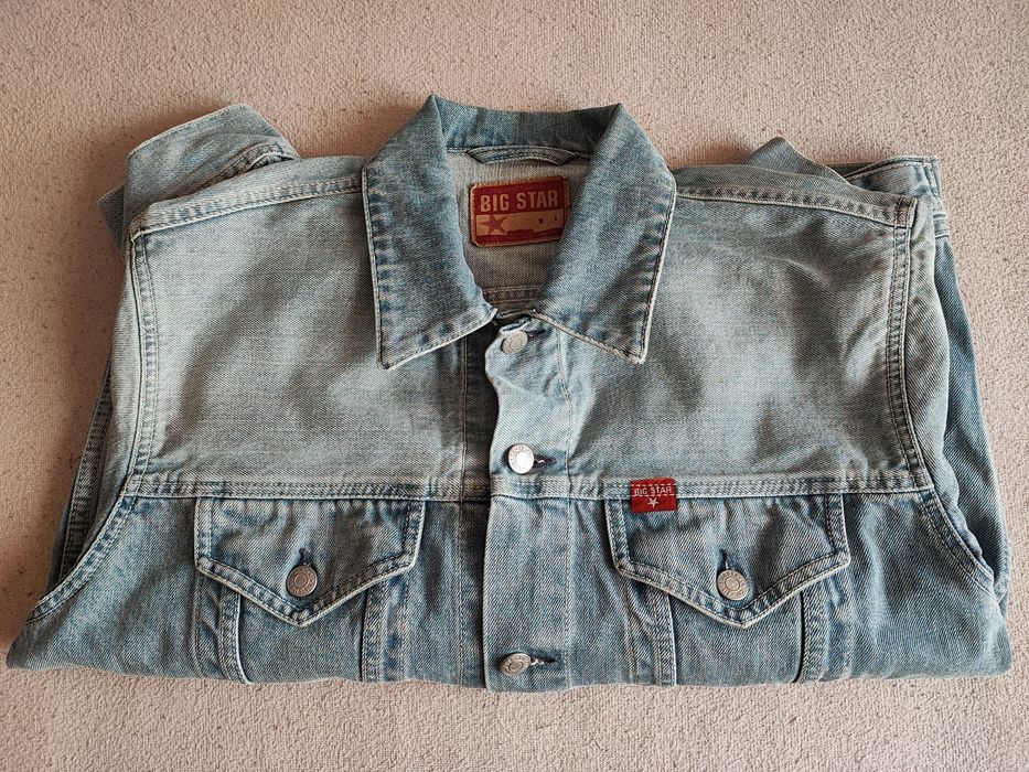 Męska Kurtka Jeansowa Big Star Authentic Nowa XL
