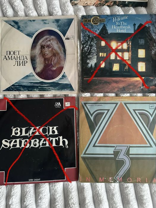 Вінілові платівки пластинки 80-ті роки