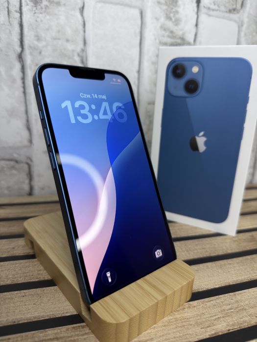 iPhone 13/Blue/256GB/100% Kondycji/Super Stan/Pełen Zestaw
