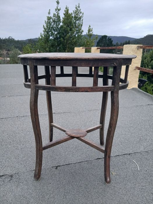 Mesa apoio rustico