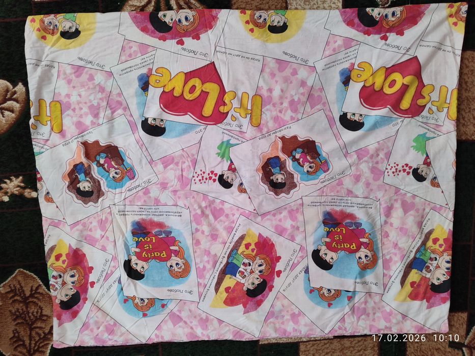 Постіль в дитяче ліжечко