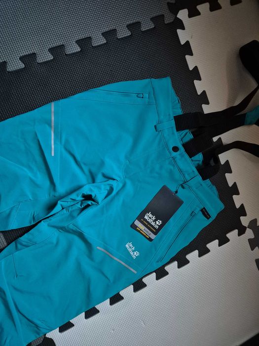 Nowe damskie super spodnie skiturowe skitour softshell Jack Wolfskin