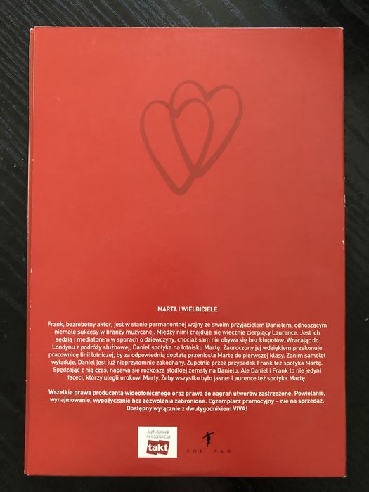 Film DVD Marta & wielbiciele