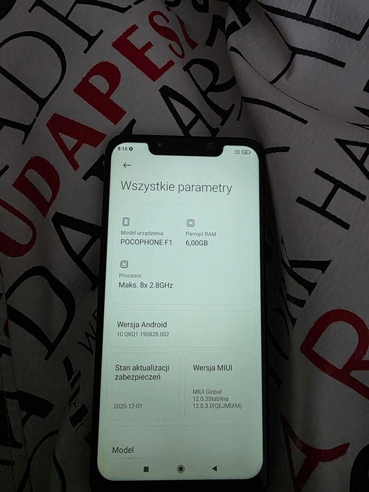 Smartfon Xiaomi Pocophone F1