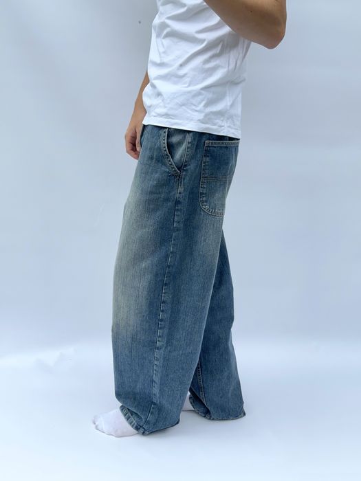 Широкі Джинси Bershka Skater Jeans Бершка Скейтер Супер Беггі Baggy