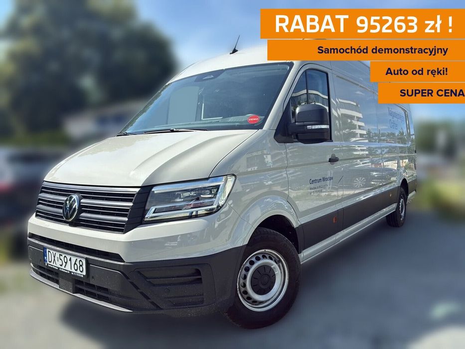 Volkswagen Crafter 35 Furgon LONG/AUTOMAT, 2.0 BiTDI 177 KM, Wysoki dach  35 Furgon, 2.0 BiTDI 177 KM, Automat, Wysoki dach, r. o. 4490 mm