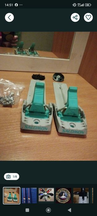 Крепления для беговых лыж NN 50", Германия.