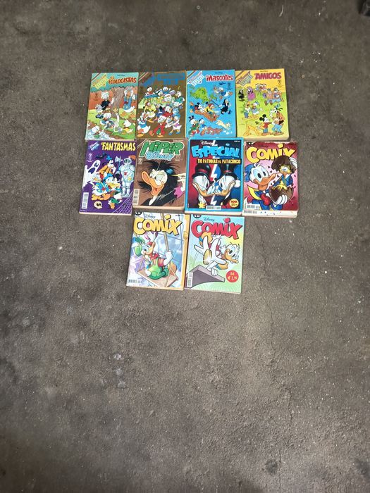 Livros de banda desenhada usados