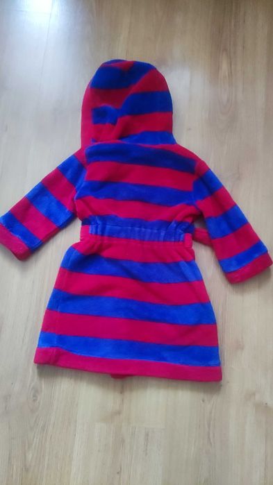 Szlafrok Dziecięcy Frotte Miniclub Rozmiar 92 FCB Barcelona