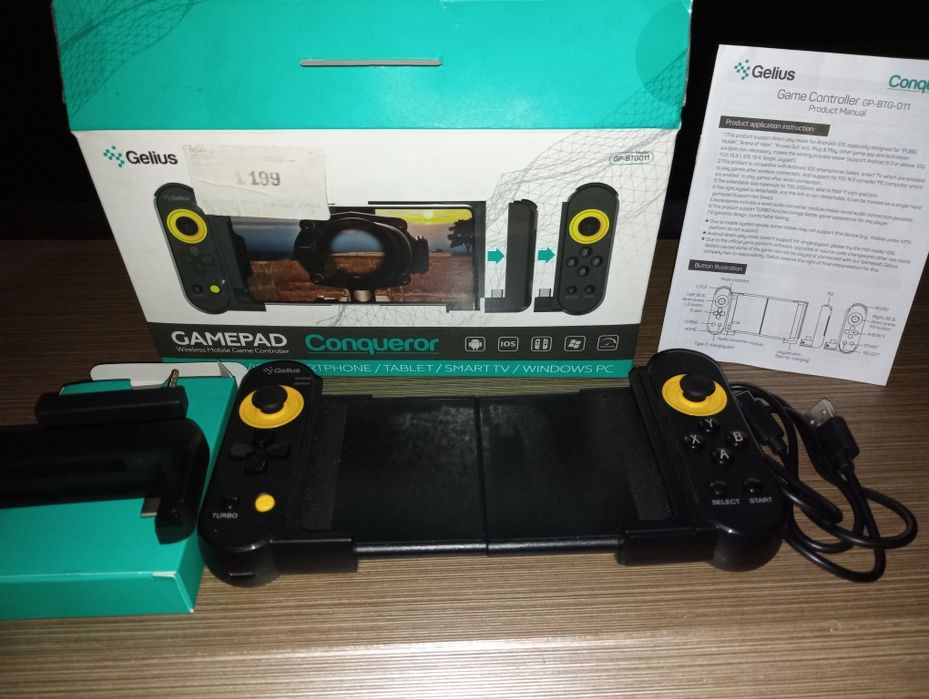 Продам Геймпад для смартфону Gelius Pro Conqueror