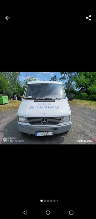 Mercedes Benz Sprinter pojazd specjalny typu Wuko