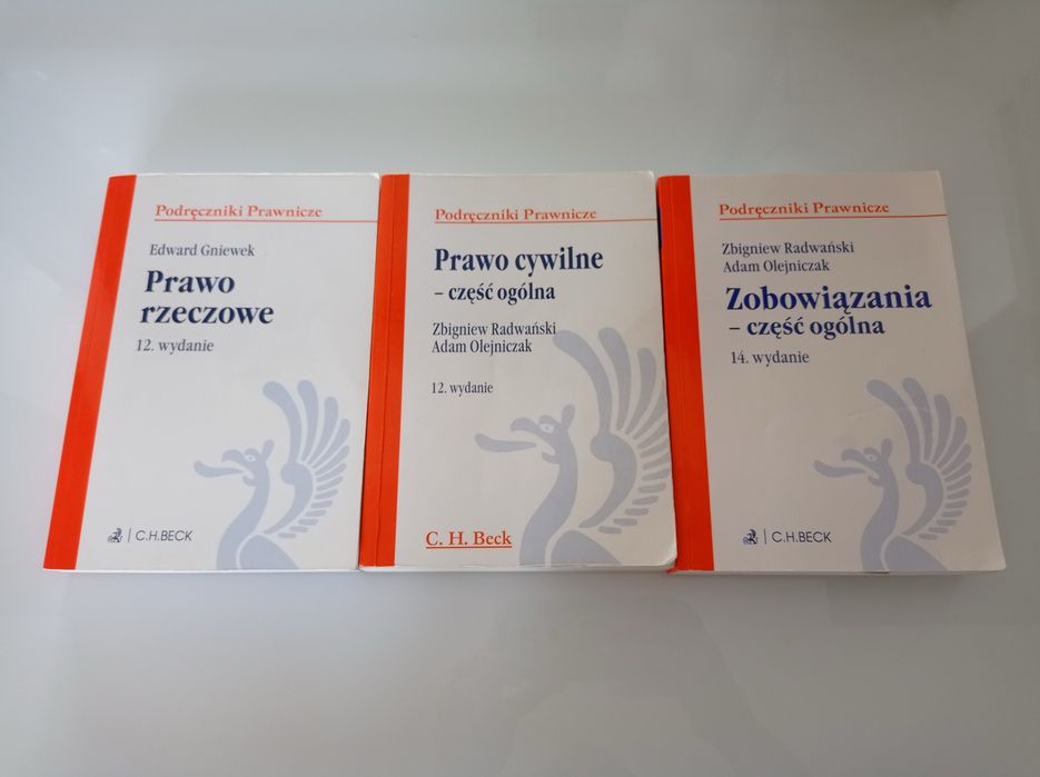 Podręczniki prawo karne/ cywilne mix