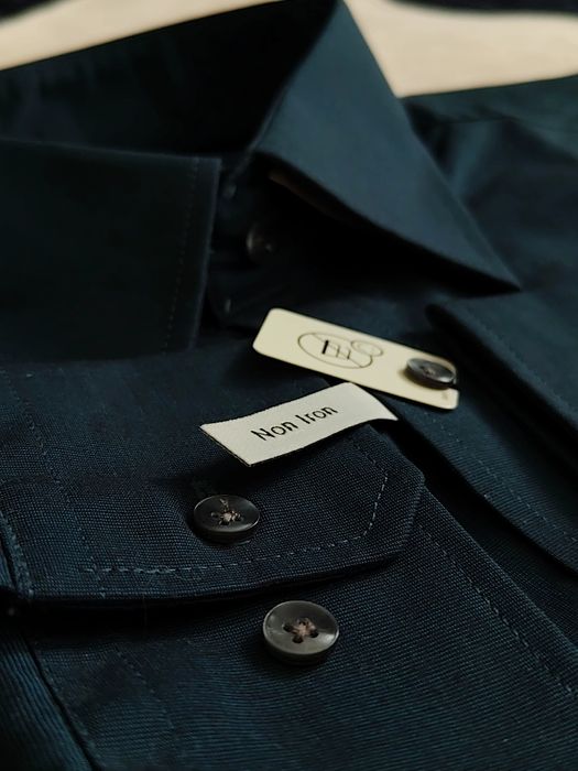 Nowa z metką wizytowa męska koszula w pięknym butelkowym kolorze C&A