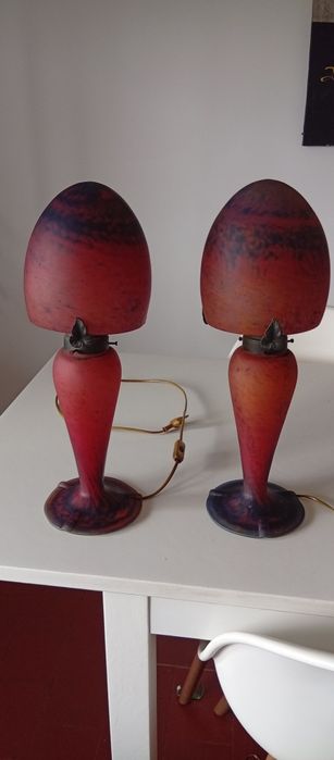 Par candeeiros art noveau início séc XX