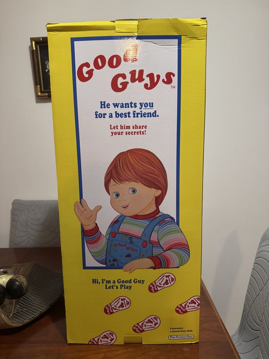 [Edição Limitada - Não está a ser mais produzido] Boneco Chucky (Trick or Treat Studios) de 75cm em excelente estado - NÃO ACEITO TROCAS