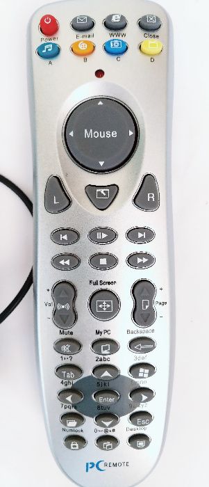 Comando para controlar o rato do computador e outras opções